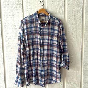 Marine Layer “Larger” Flannel Shirt.